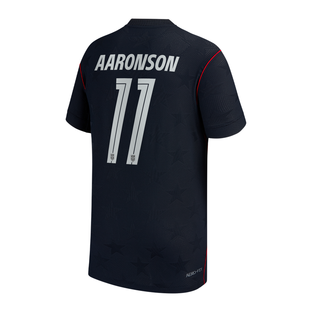 Brenden Aaronson USMNT Nike Youth 2026/27 Away Match Authentic Jersey - Blue