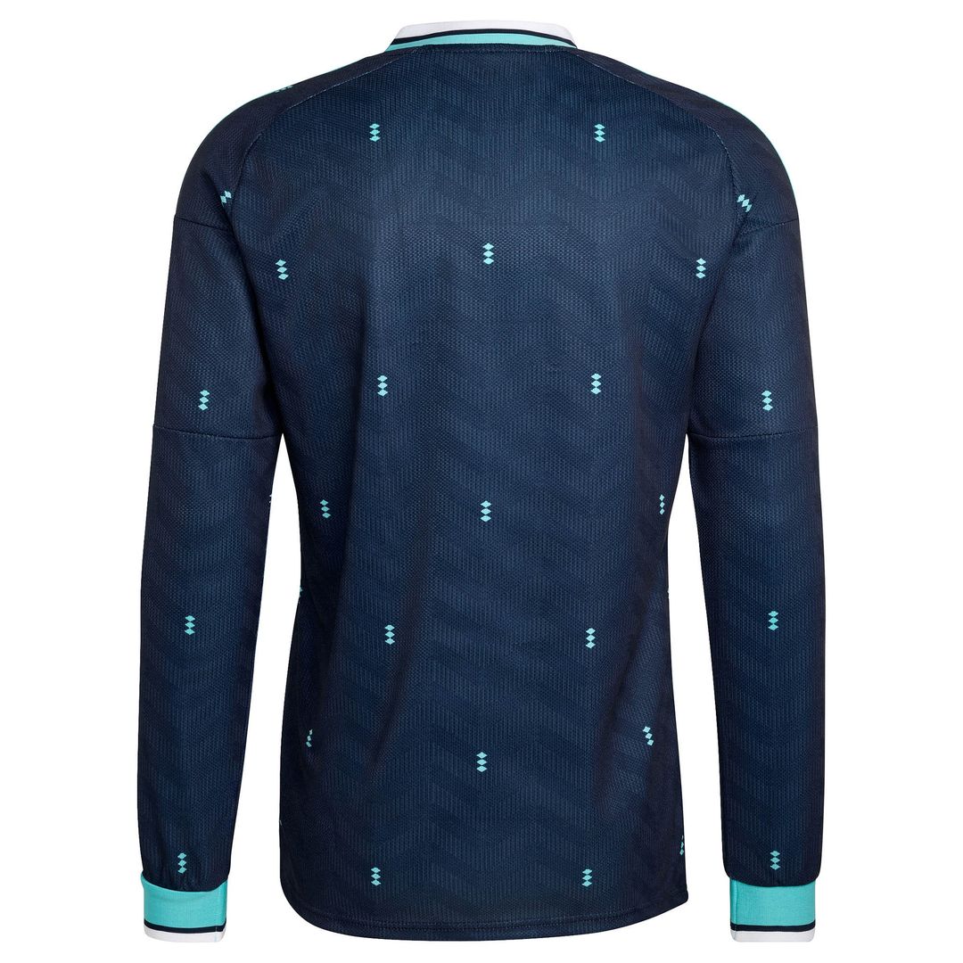 Germany National Team adidas 2026 Away Replica Long Sleeve Jersey - Navy