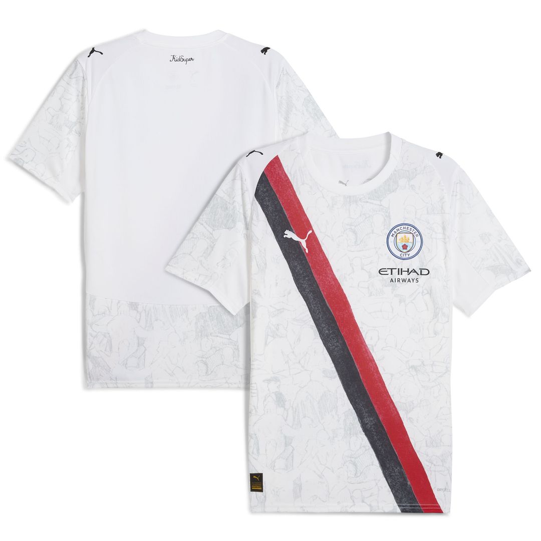 Manchester City Puma x KidSuper 2025 FIFA Club World Cup Replica Jersey - White