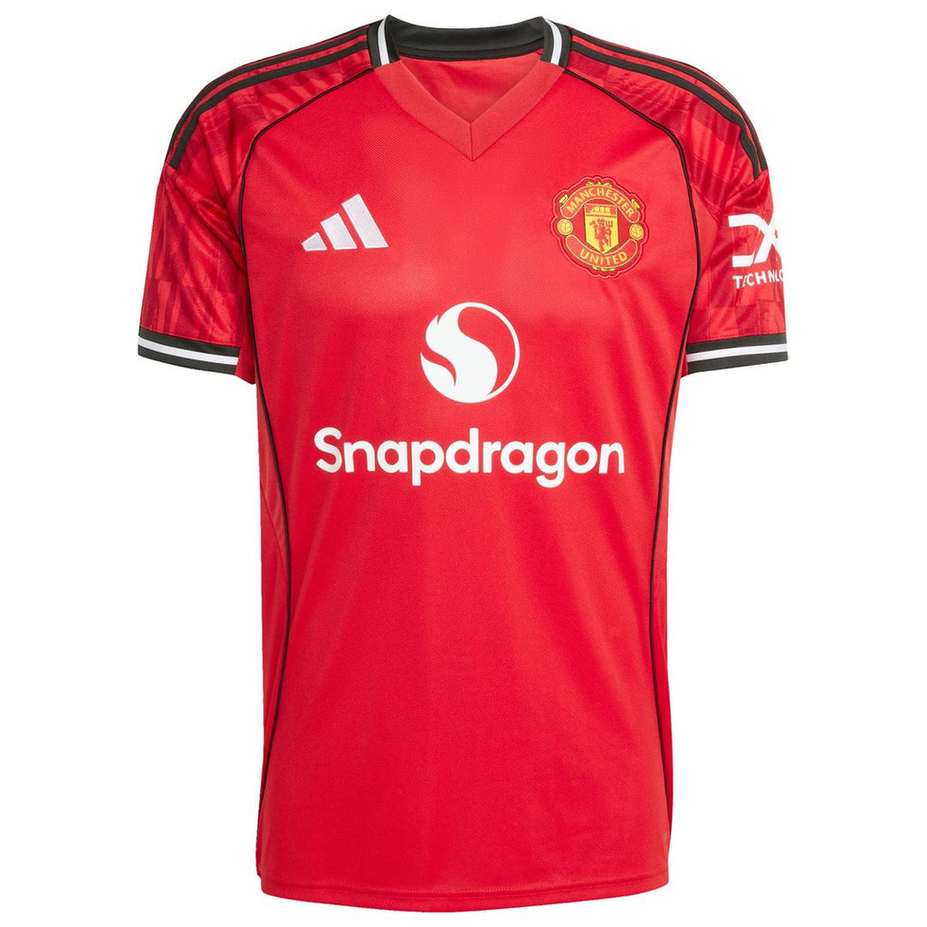 Manchester United adidas 2025/26 Away Replica Custom Jersey - White