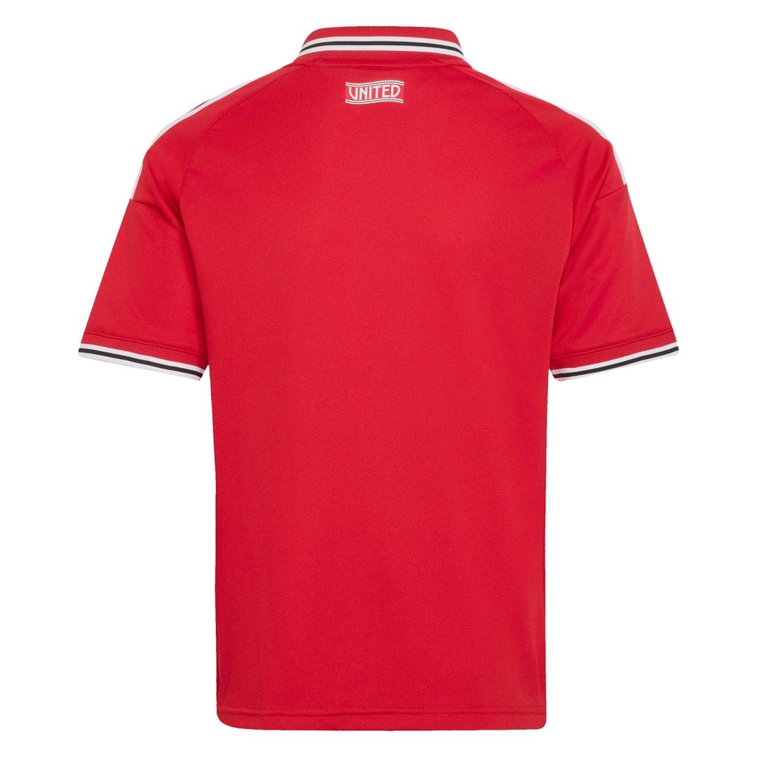 Manchester United adidas Youth 2026/27 Home Replica Jersey - Red