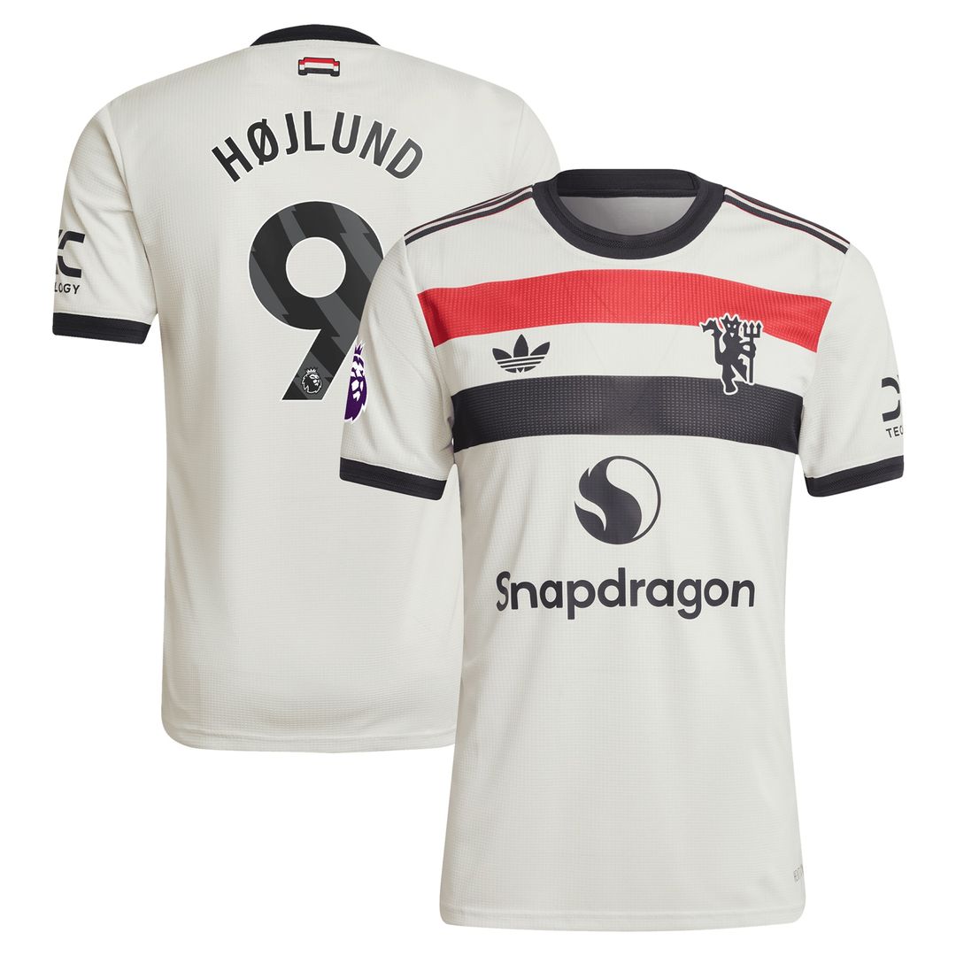 Rasmus Højlund Manchester United adidas 2024/25 Home Authentic Player Jersey - Red