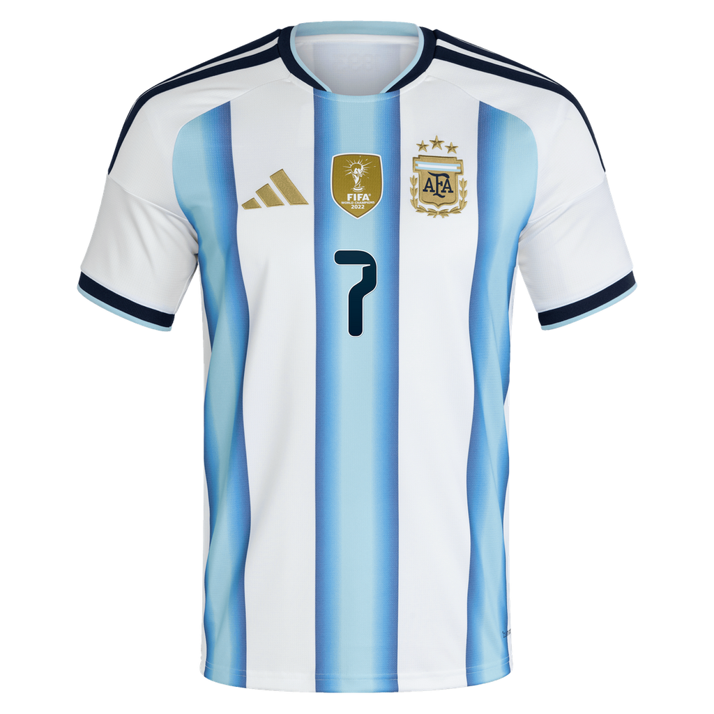 Rodrigo De Paul Argentina National Team adidas 2026 Away Replica Jersey - Black