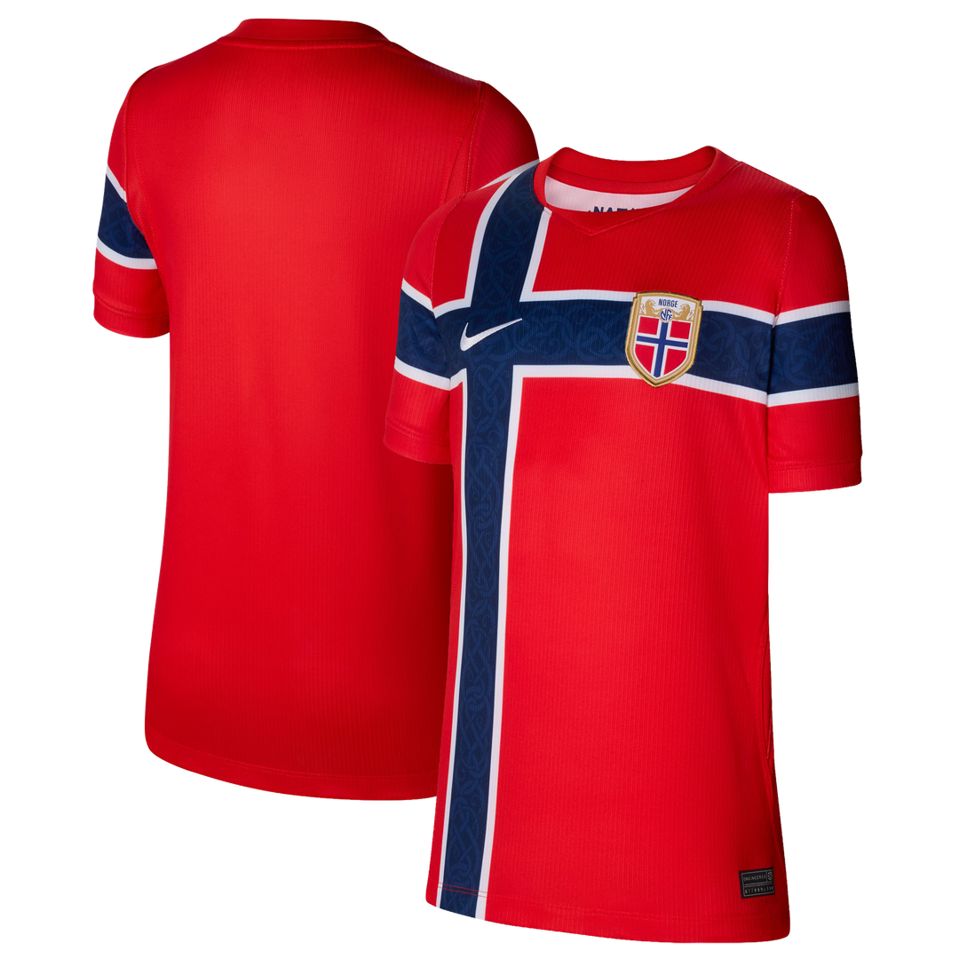 Norway National Team Nike Youth 2026 Away Stadium Replica Jersey - Black