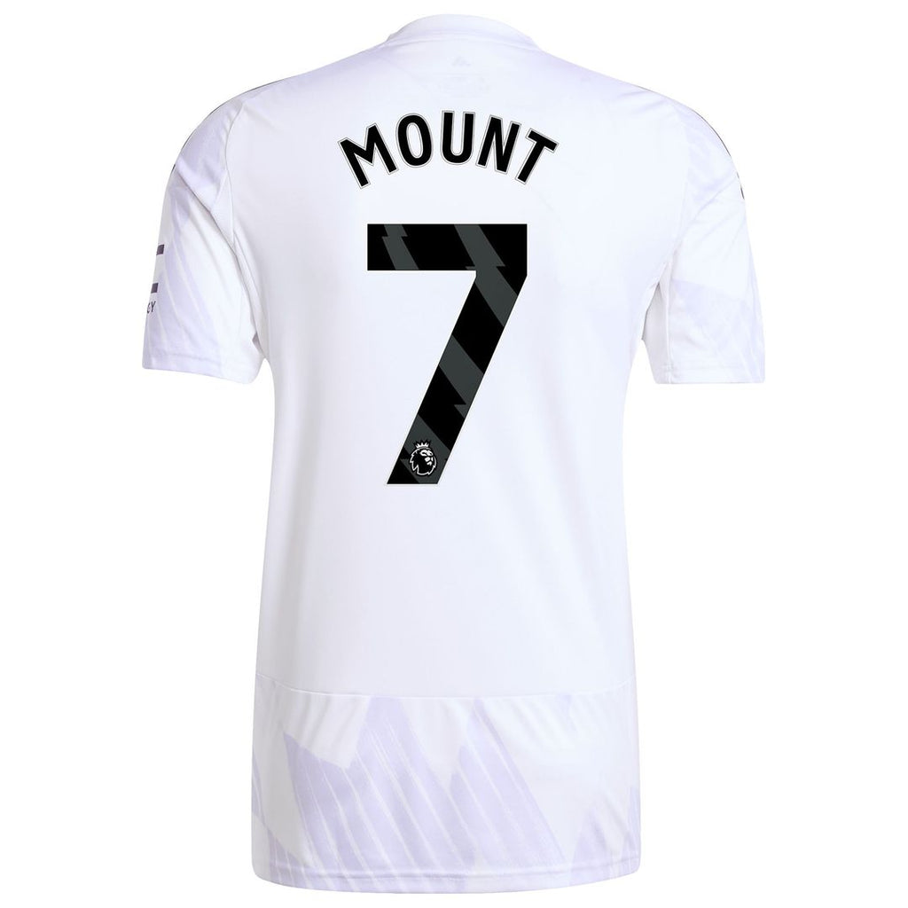 Mason Mount Manchester United adidas 2025/26 Away Replica Player Jersey - White