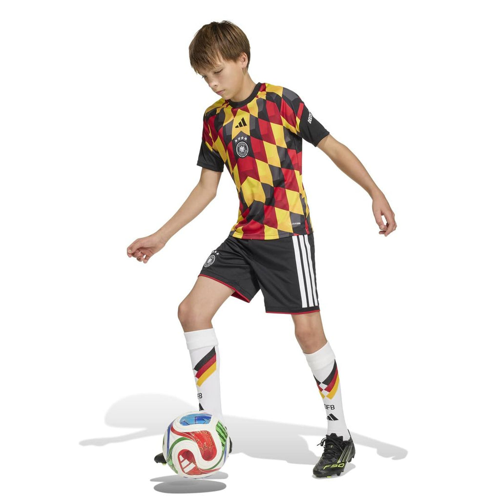 Germany National Team adidas Youth 2026 Pre-Match Top - Turquoise
