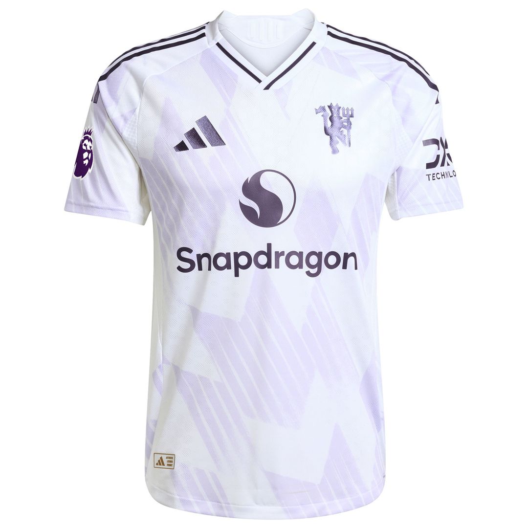 Mason Mount Manchester United adidas 2025/26 Away Authentic Player Jersey - White