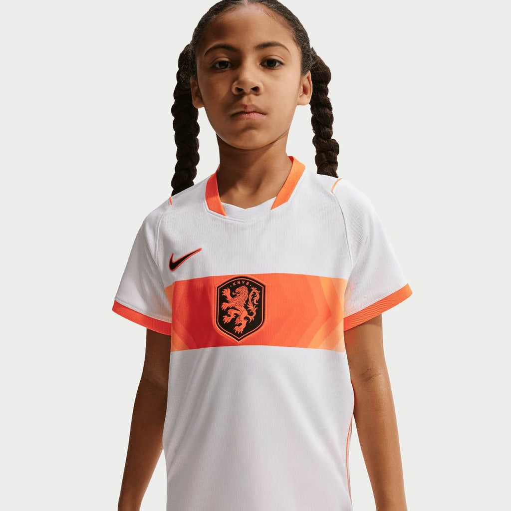 Netherlands National Team Nike Youth 2026 Away Stadium Replica Jersey - White