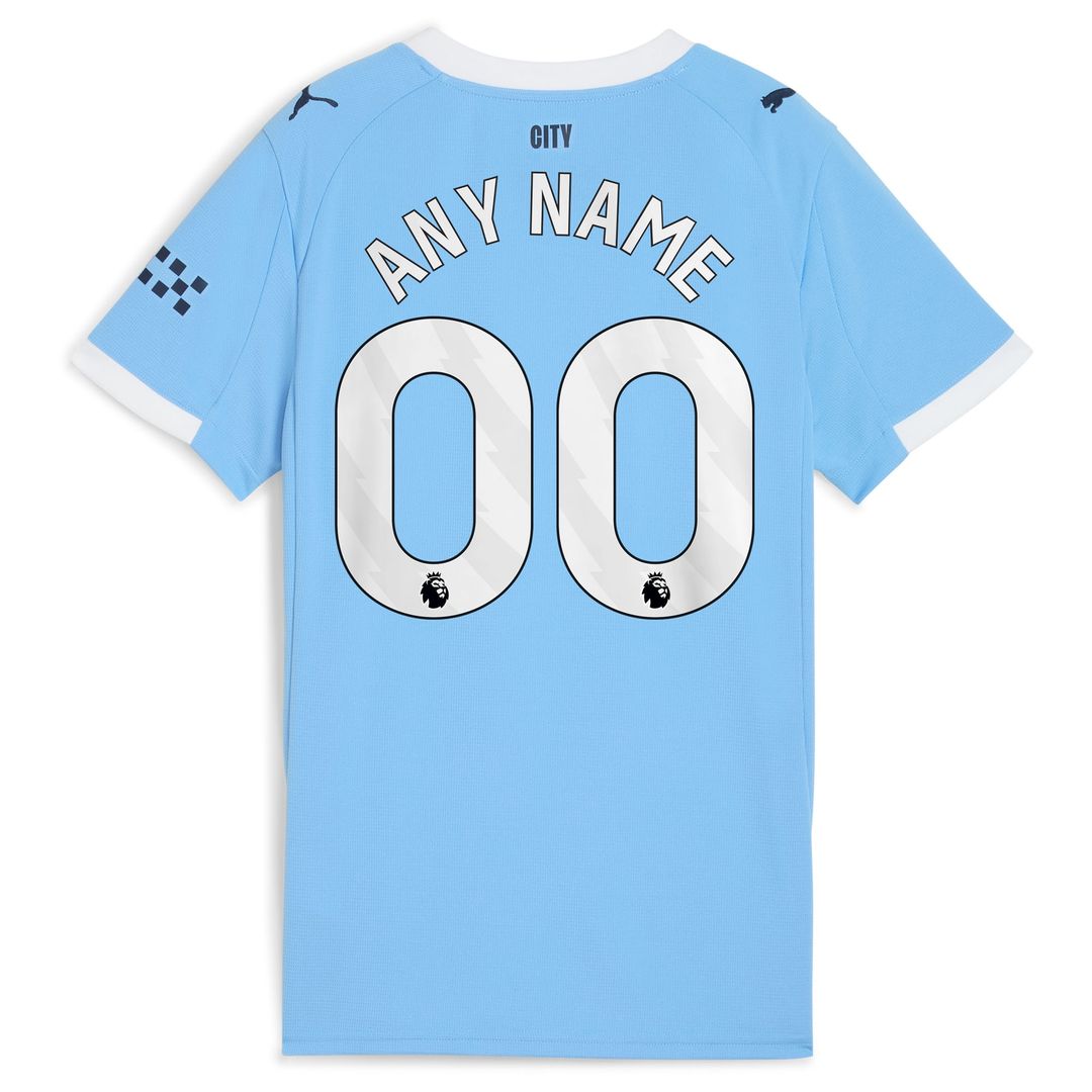 Manchester City Puma Women's 2025/26 Third Replica Custom Jersey - Green/Neon Green