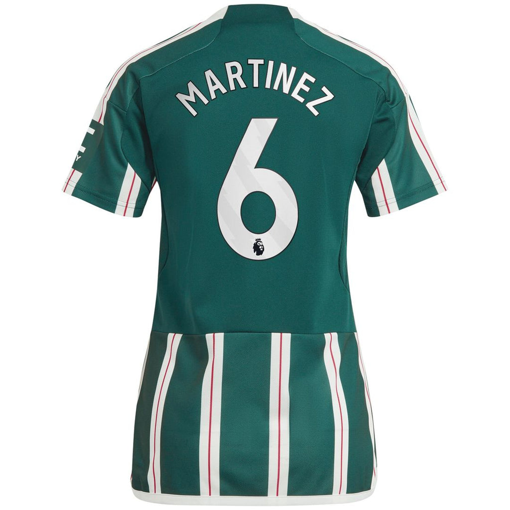Lisandro Martínez Manchester United adidas Women's 2023/24 Away Replica Player Jersey - Green