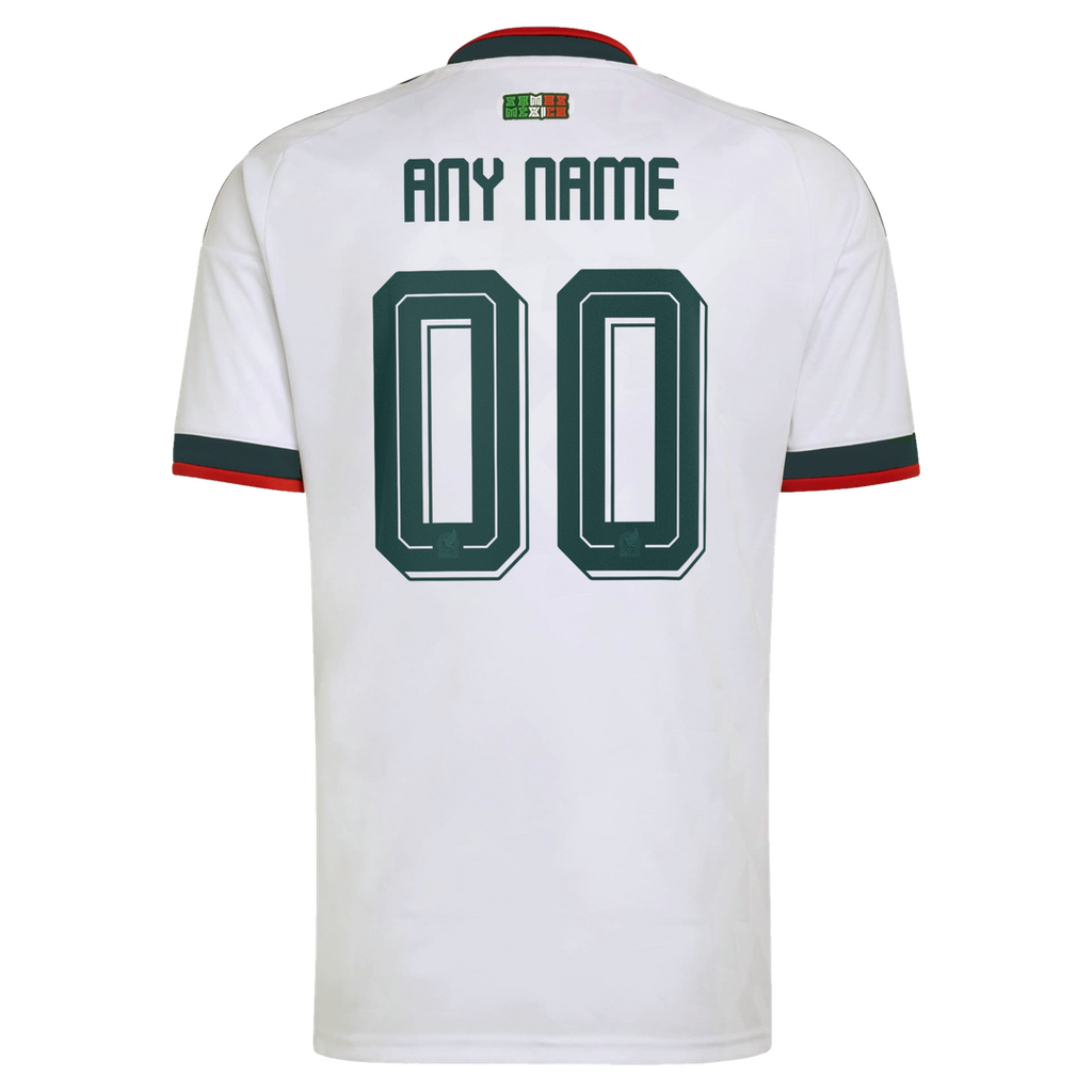 Mexico National Team adidas 2026 Away Replica Custom Jersey - White