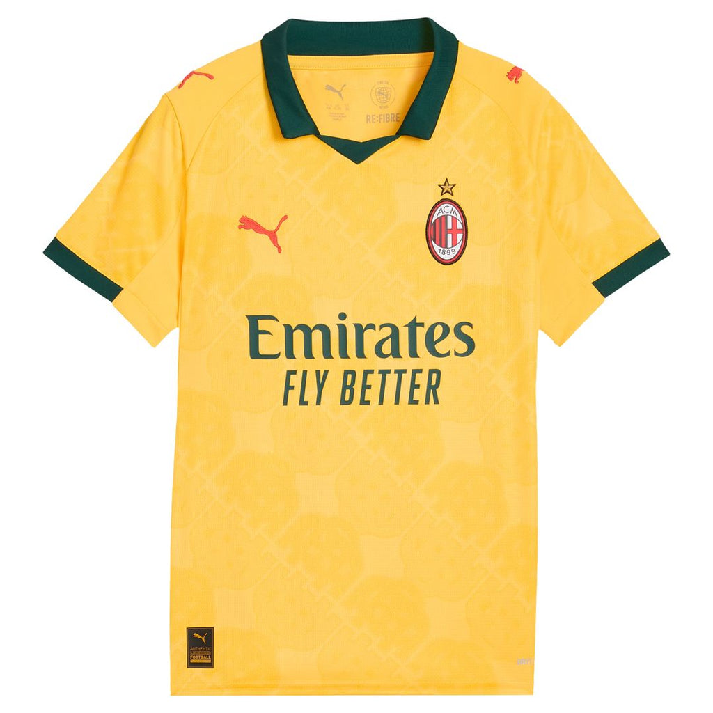 AC Milan Puma Youth 2025/26  Replica Jersey - White
