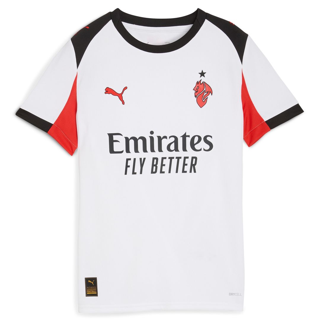 AC Milan Puma Youth 2025/26 Third Replica Jersey - Yellow