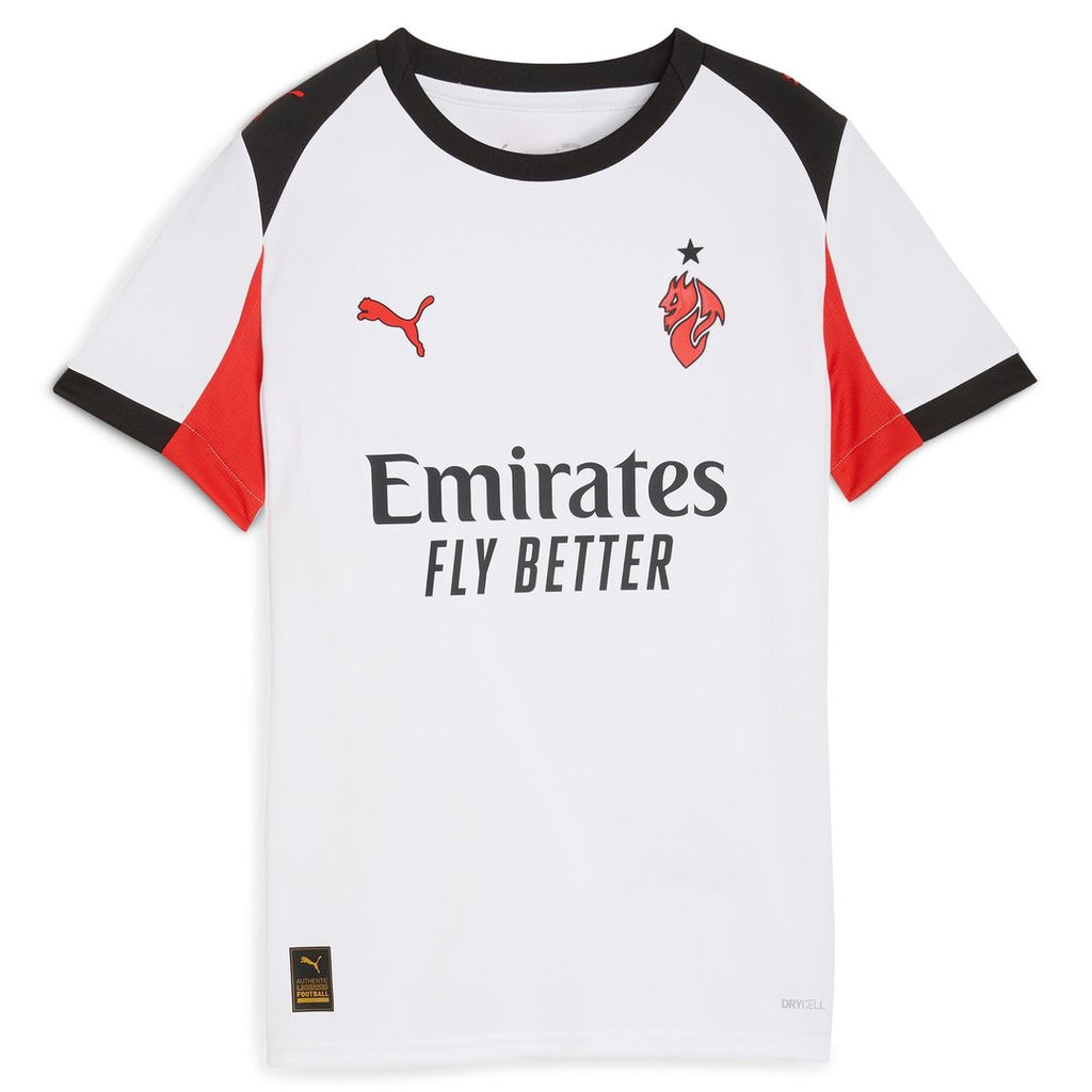 AC Milan Puma Youth 2025/26  Replica Jersey - White