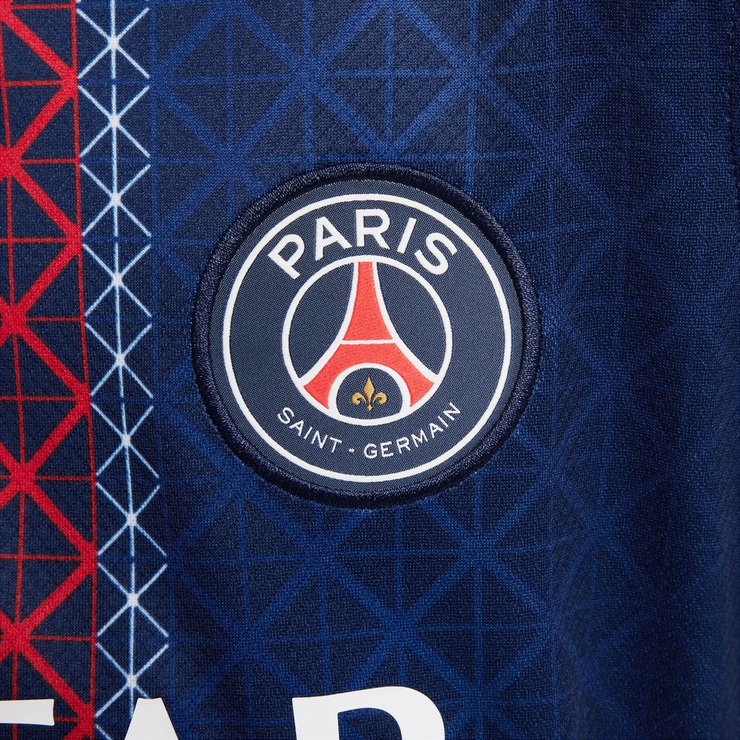 Paris Saint-Germain Nike Youth 2025/26 Home Replica Jersey - Navy