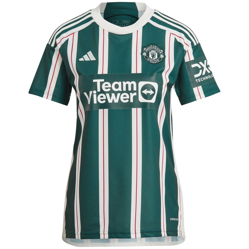 Victor Lindelof Manchester United adidas Women's 2023/24 Away Replica Player Jersey - Green