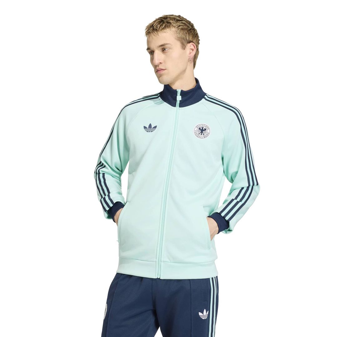 Germany National Team adidas Originals Full-Zip Track Jacket - Turquoise