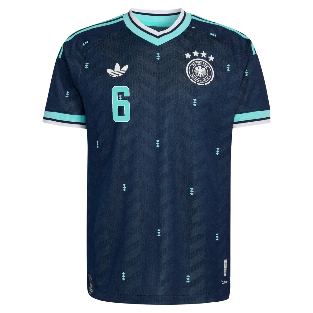 Joshua Kimmich Germany National Team adidas 2026 Away On-Field Authentic Jersey - Navy