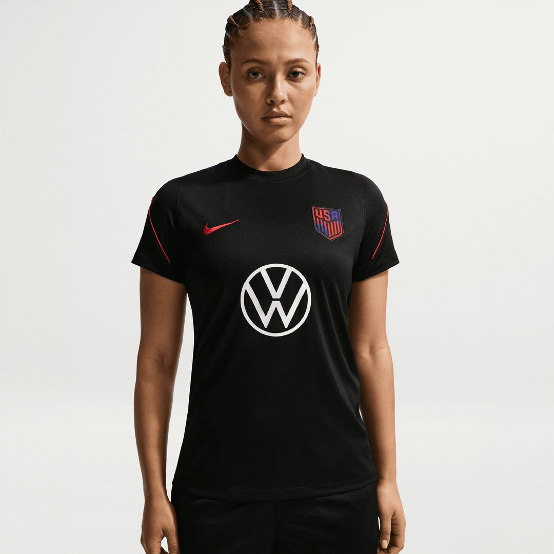 USMNT Nike Women's 2026 Strike Dri-FIT Top - Black
