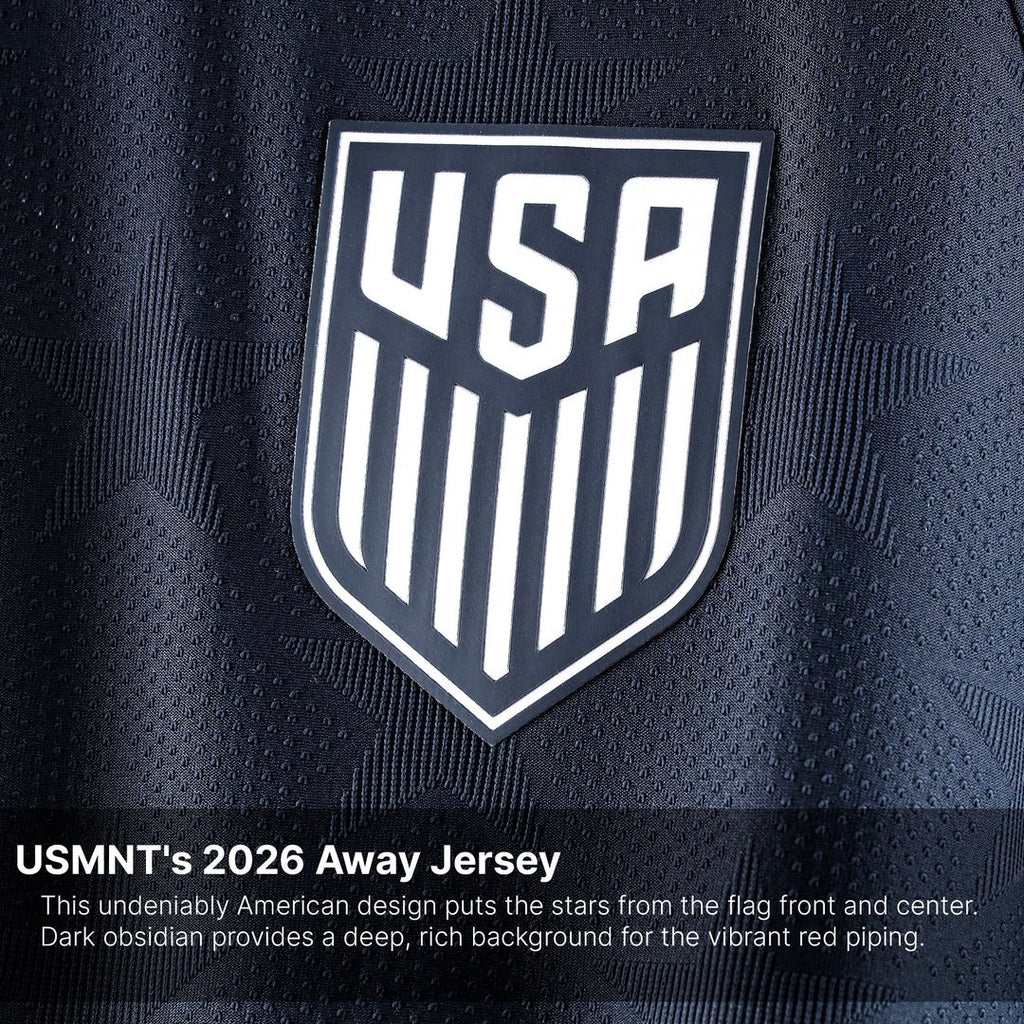 Weston McKennie USMNT Nike Youth 2026 Away Match Authentic Jersey - Blue