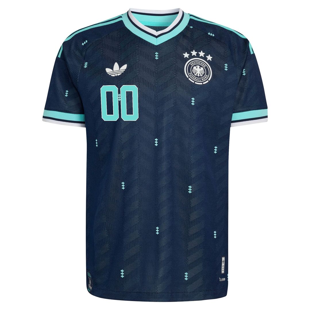 Germany National Team adidas 2026 Home On-Field Authentic Custom Jersey - White