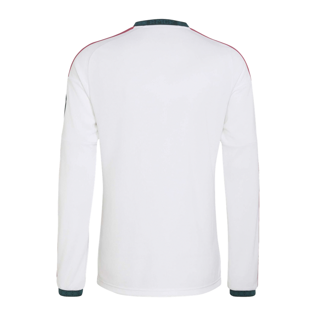 Real Madrid adidas Youth 2026/27 Home Replica Long Sleeve Jersey - White