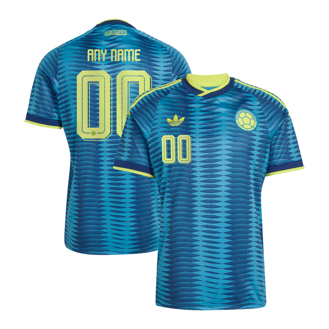 Colombia National Team adidas 2026 Home Replica Custom Jersey - Yellow