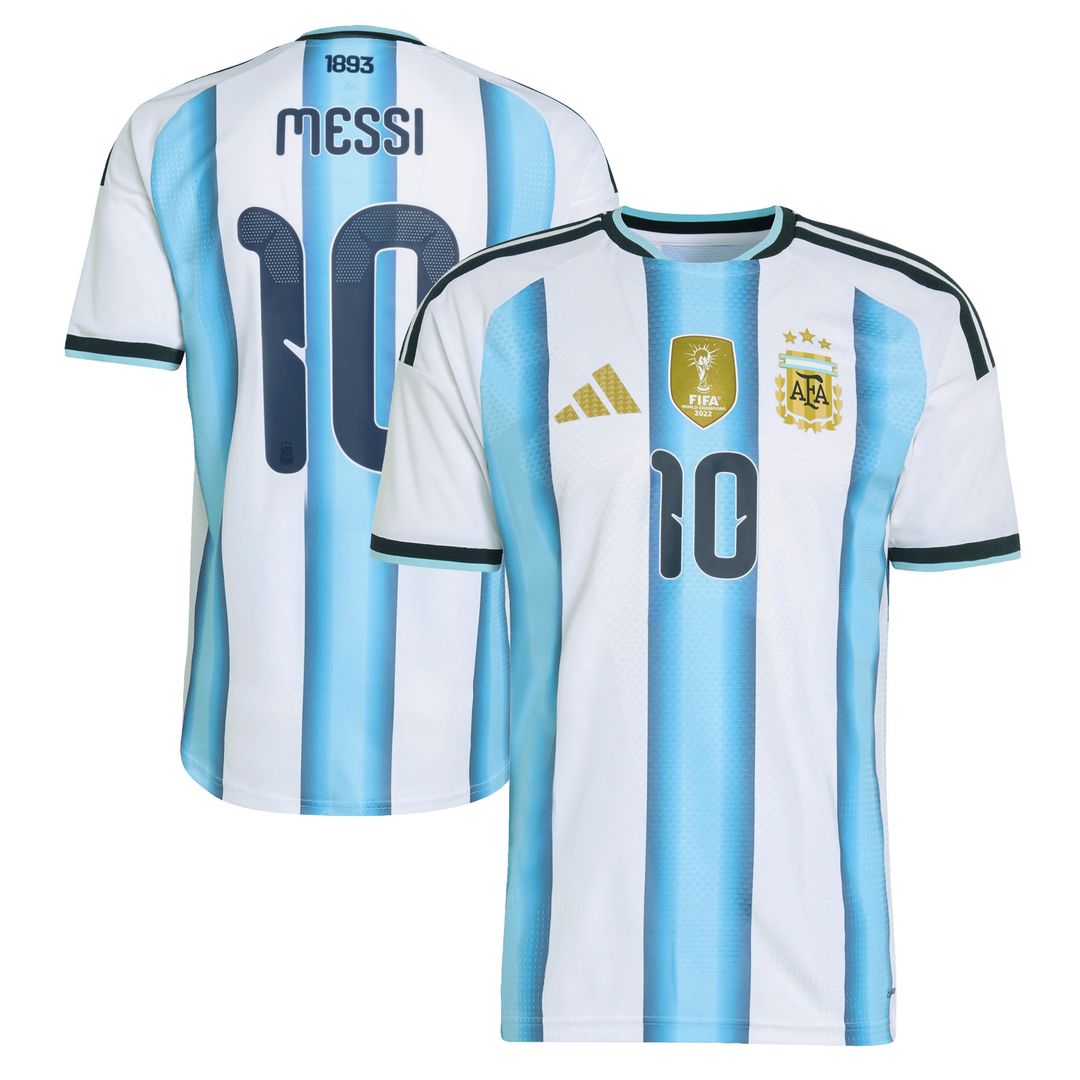 Lionel Messi Argentina National Team adidas 2026 Away Authentic Player Jersey - Black