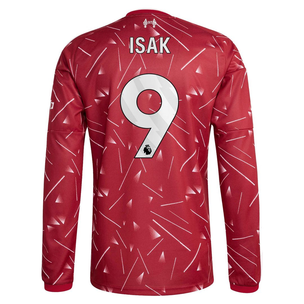 Alexander Isak Liverpool adidas 2026/27 Home Replica Long Sleeve Jersey - Red