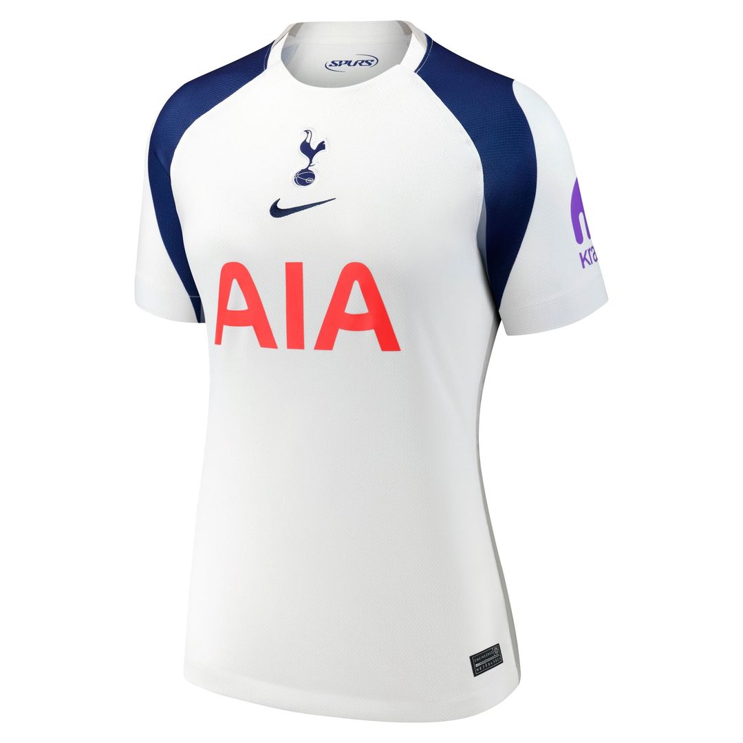 Tottenham Hotspur Nike Women's 2025/26 Home Replica Custom Jersey - White