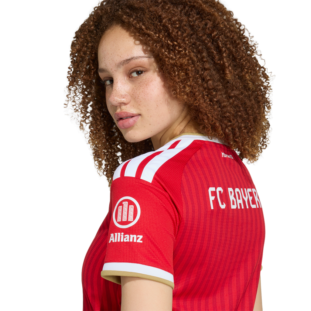 Bayern Munich adidas Women's 2026/27 Home Replica Jersey - Red