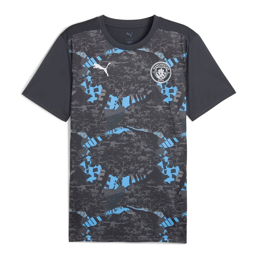 Manchester City Puma 2024/25 Pre-Match Training Jersey - Navy