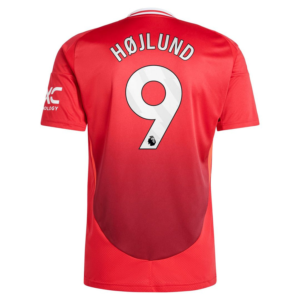 Rasmus Højlund Manchester United adidas 2024/25 Home Replica Player Jersey - Red