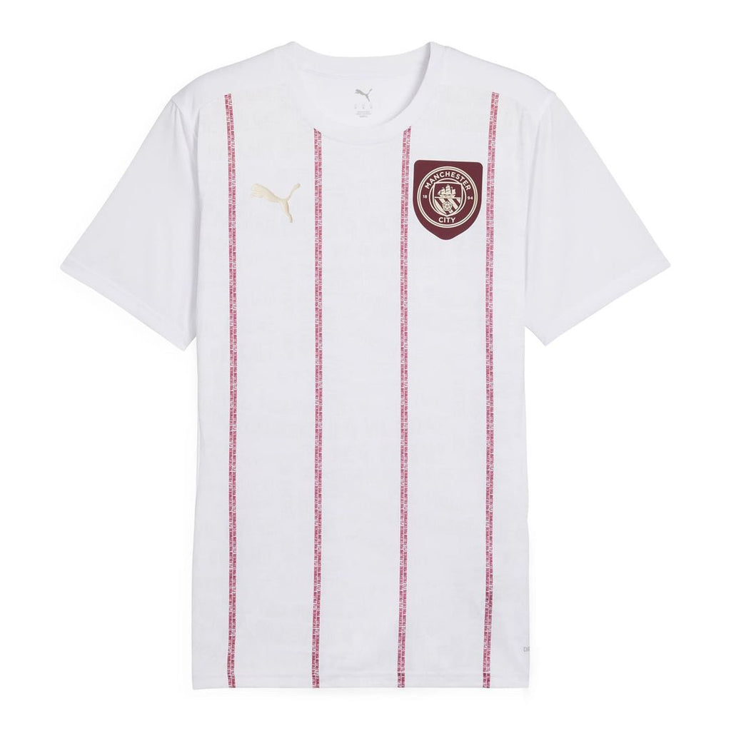 Manchester City Puma 2024/25 Pre-Match Training Jersey - White