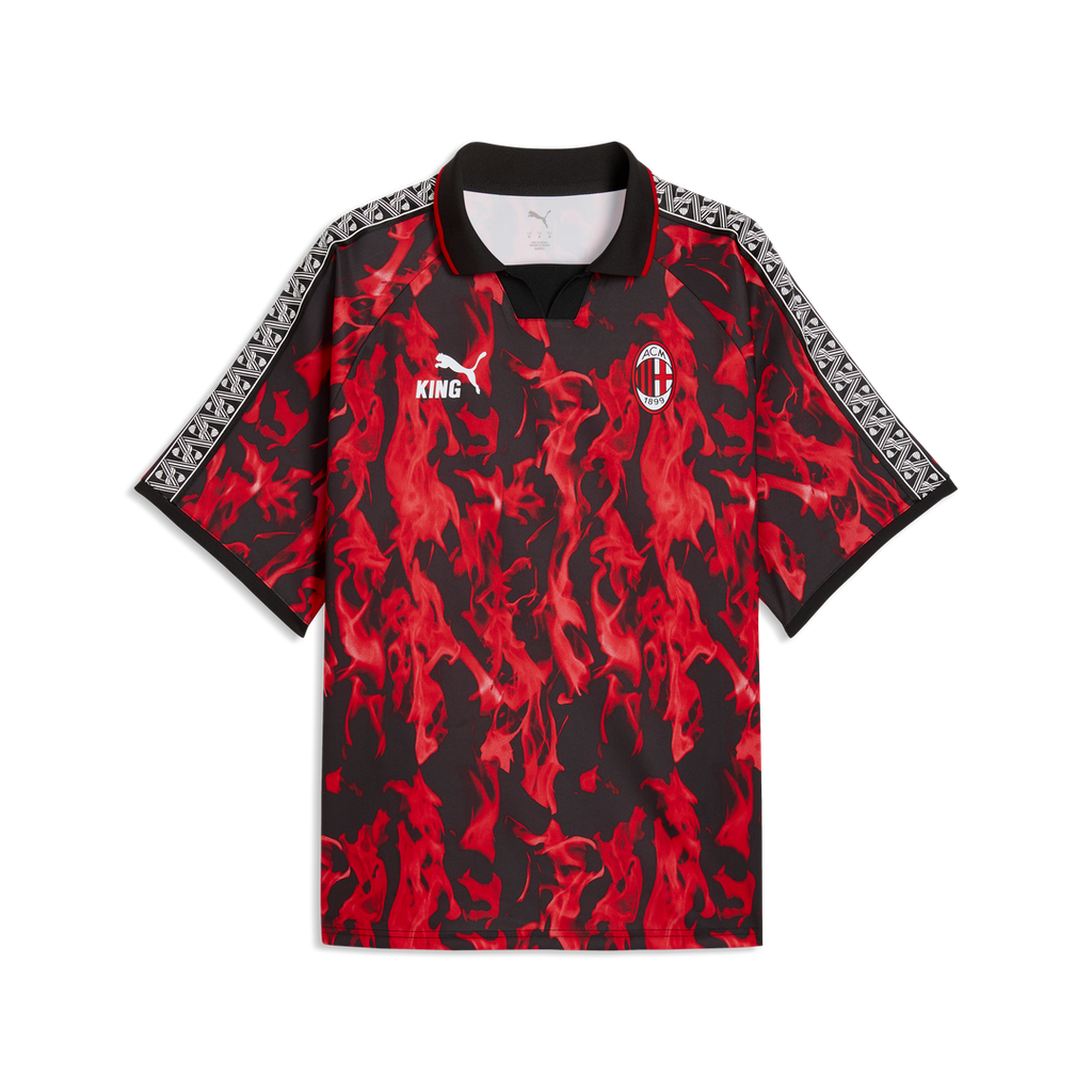 AC Milan Puma King Retro Jersey - Red