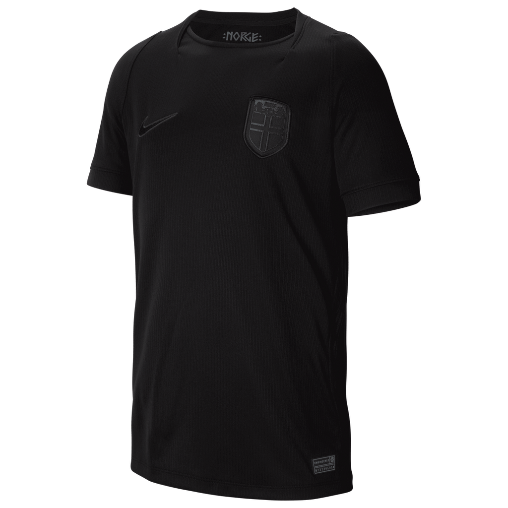 Norway National Team Nike Youth 2026 Away Stadium Replica Jersey - Black