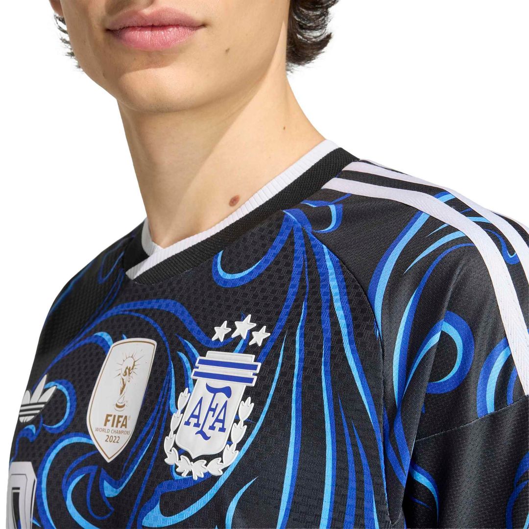 Lionel Messi Argentina National Team adidas 2026 Away Authentic Player Jersey - Black