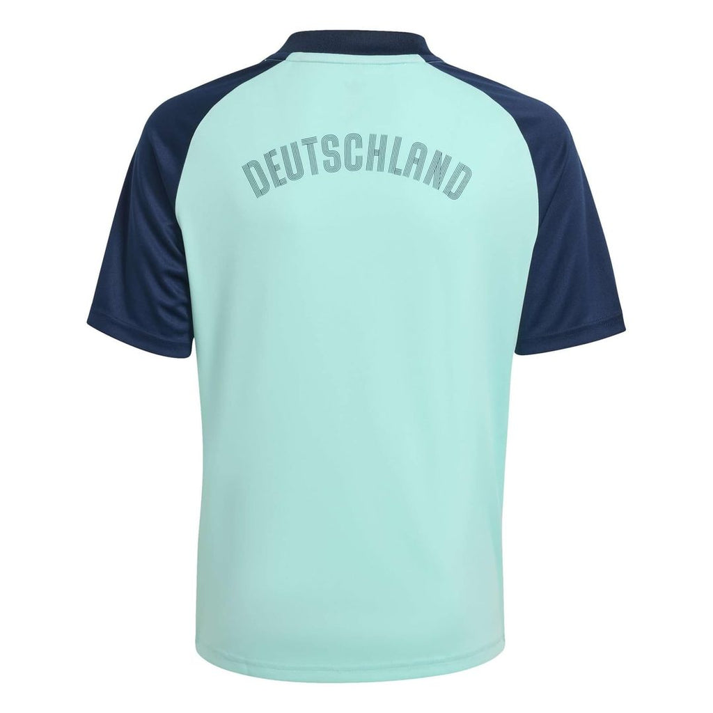 Germany National Team adidas Youth 2026 Pre-Match Top - Turquoise