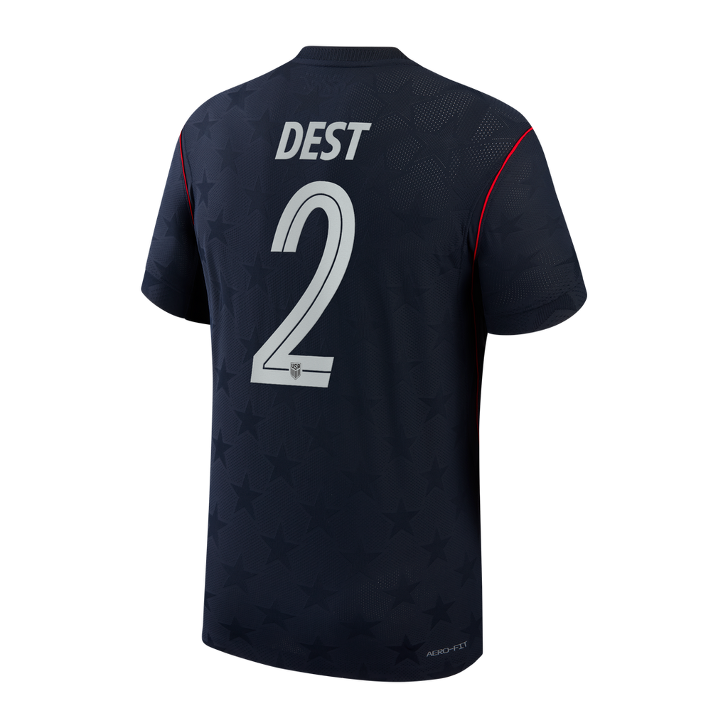 Sergiño Dest USMNT Nike 2026/27 Away Match Authentic Jersey - Blue