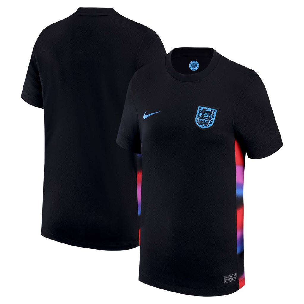 England Women's National Team Nike Women's 2025/26 Away Replica Jersey - Black