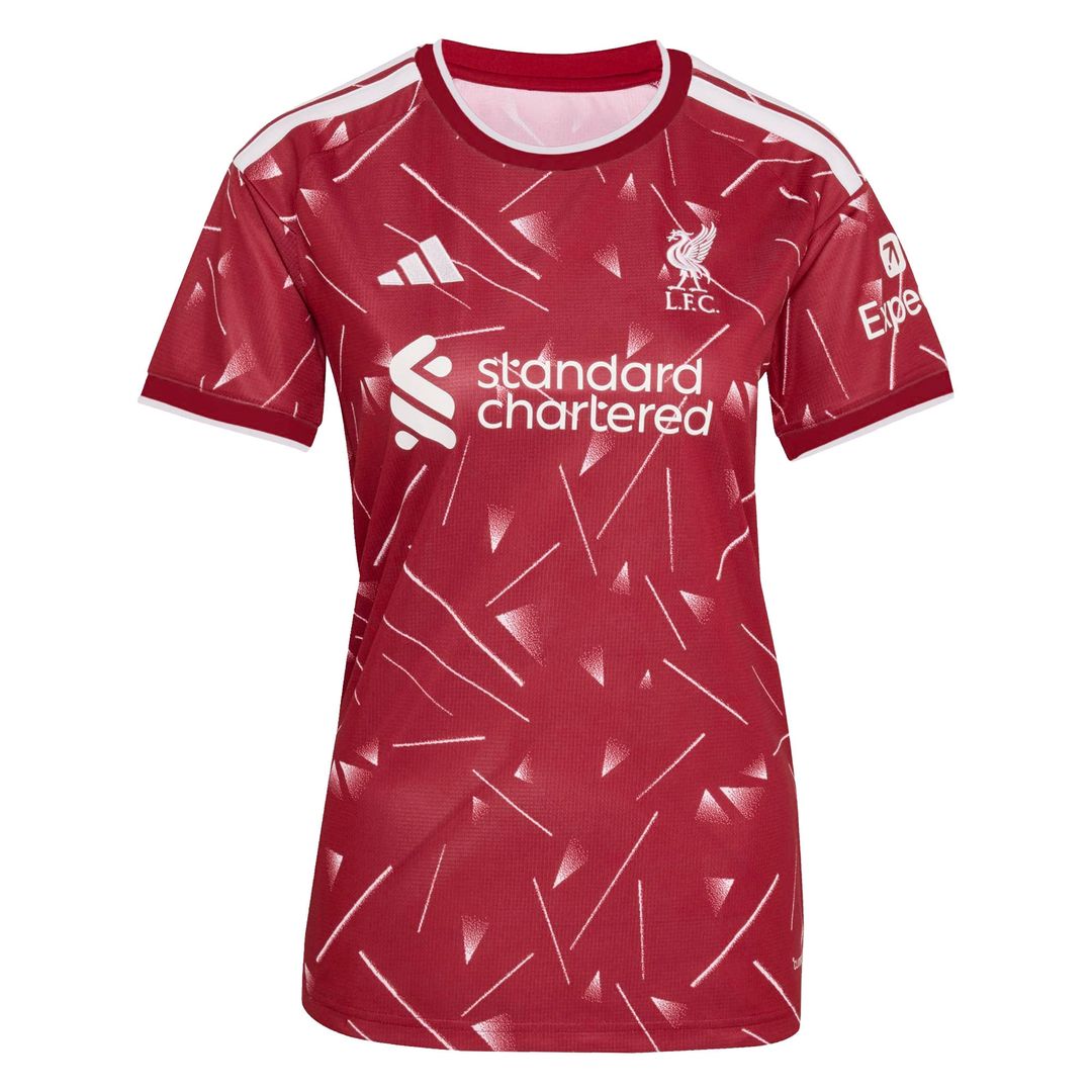 Liverpool adidas Women's 2026/27 Home Replica Custom Jersey - Red