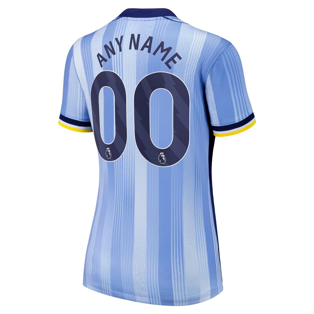 Tottenham Hotspur Nike Women's 2024/25 Away Replica Custom Jersey - Blue