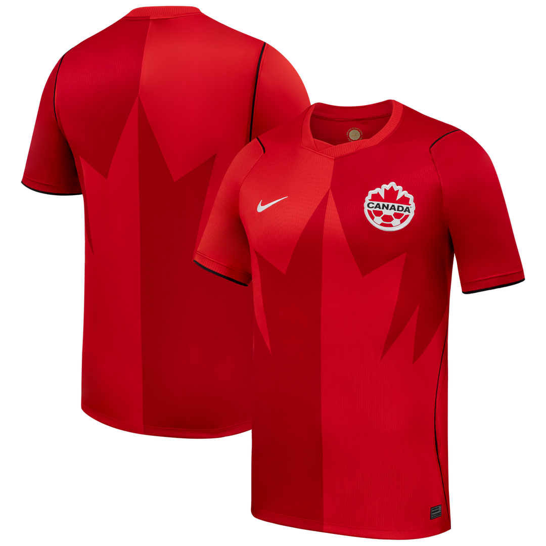 Canada Soccer Nike 2026 Away Stadium Replica Jersey - Black