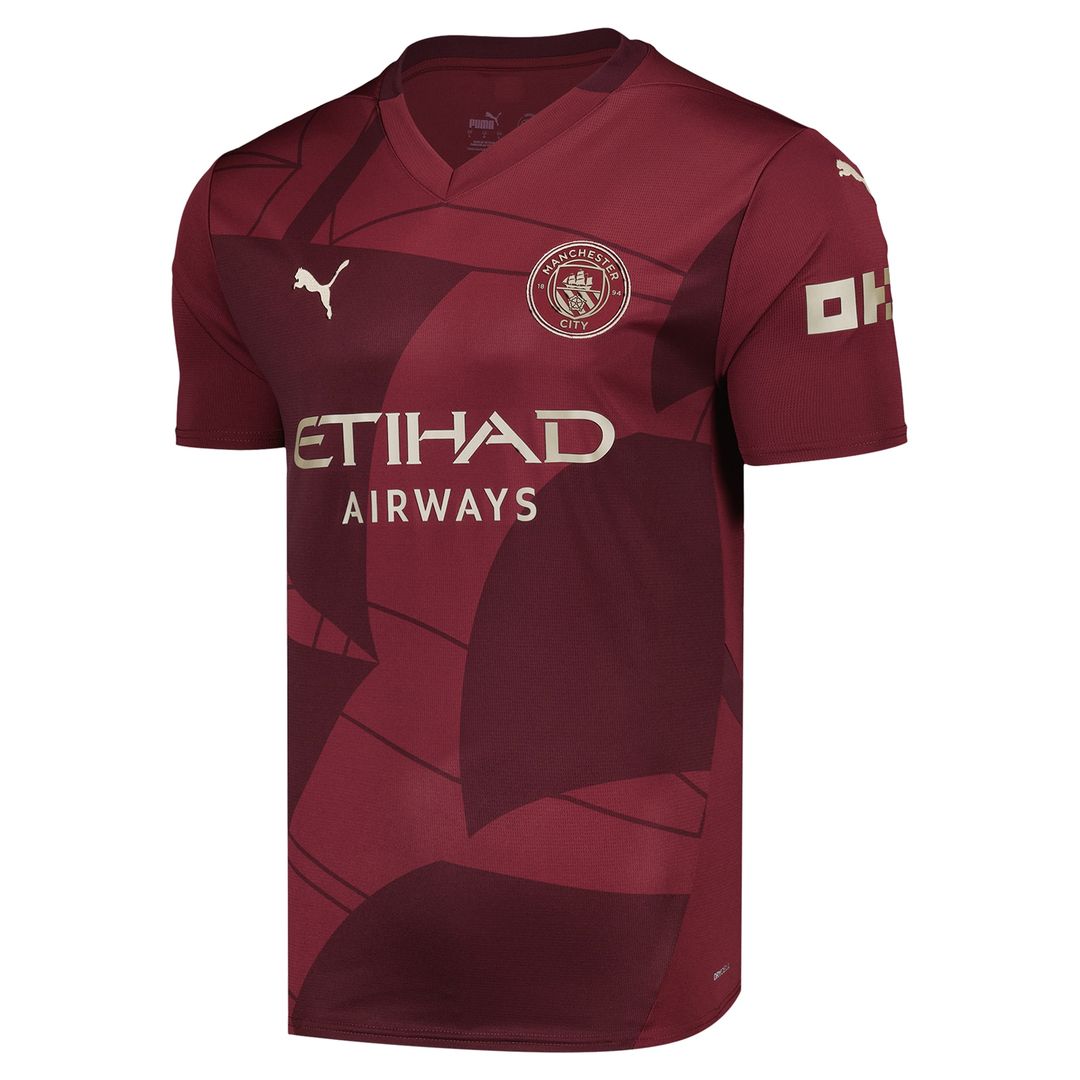 Manchester City Puma 2024/25 Away Replica Custom Jersey - Navy