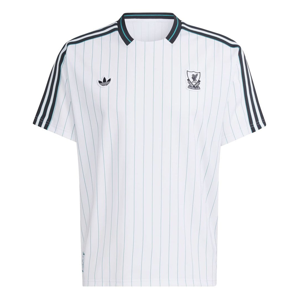 Liverpool adidas Terrace Icons Jersey - White
