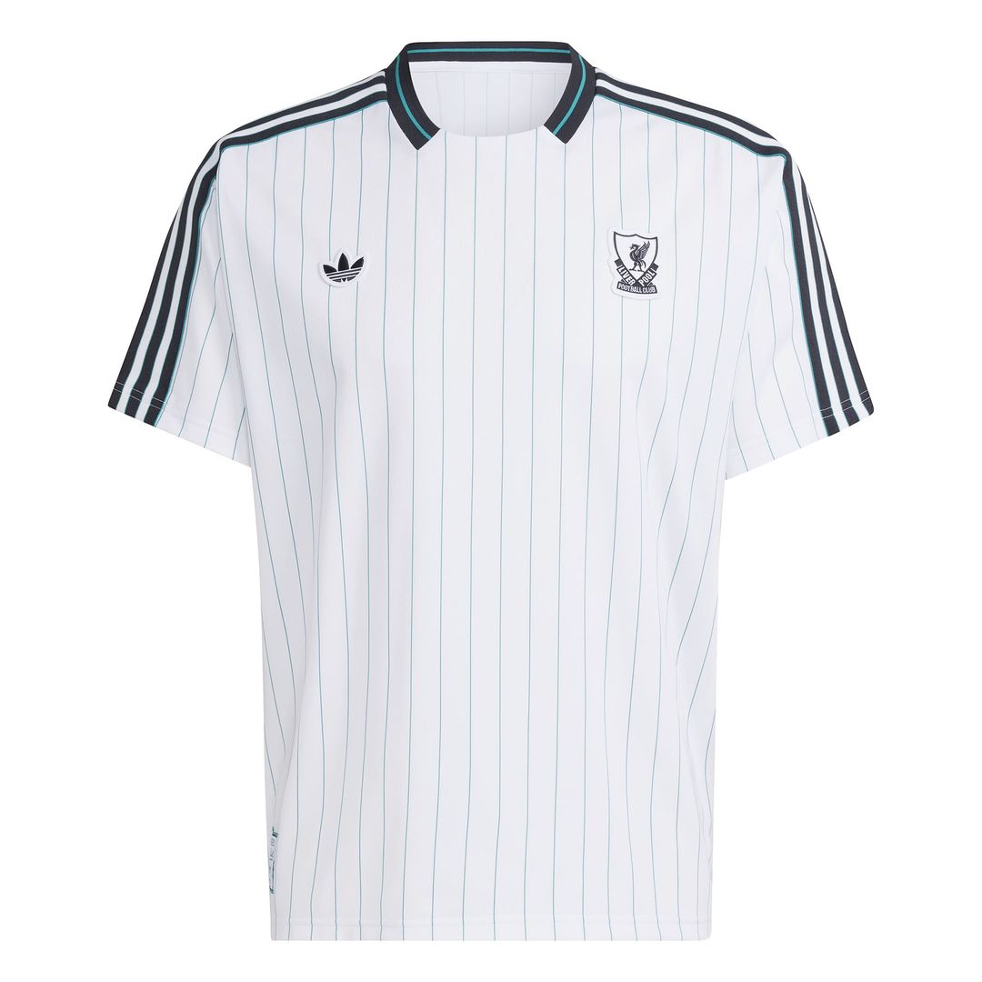 Liverpool adidas Terrace Icons Jersey - White