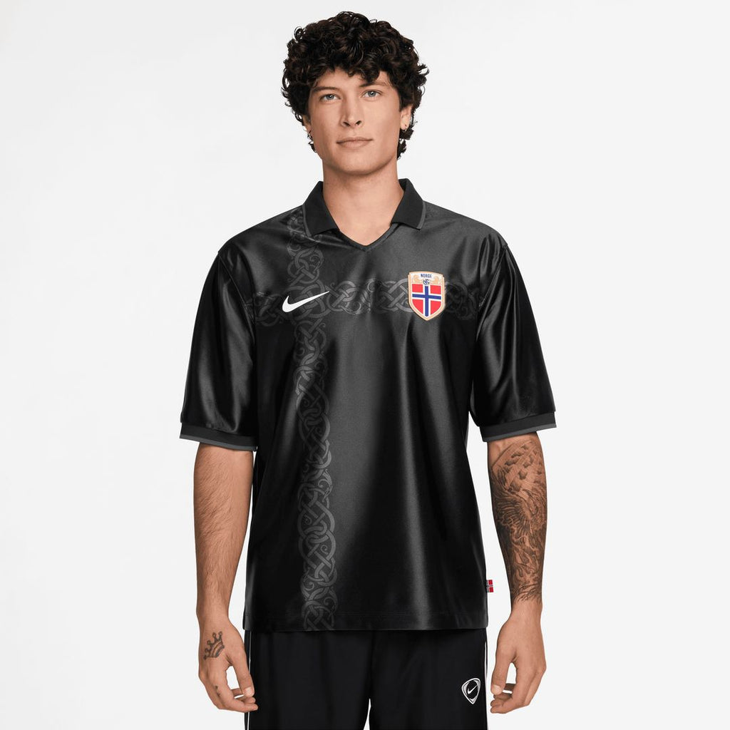 Norway National Team Nike Dri-FIT Energy Lifestyle Jersey - Black