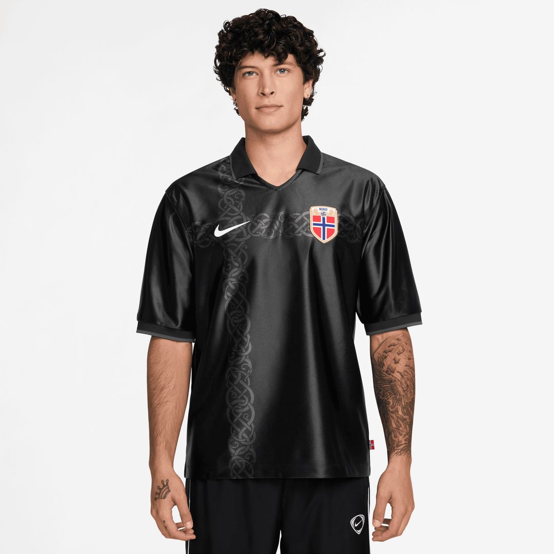 Norway National Team Nike Dri-FIT Energy Lifestyle Jersey - Black