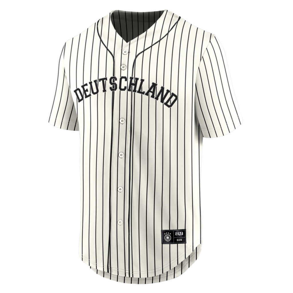 Germany National Team Fanatics Oversized Baseball Jersey - Cream