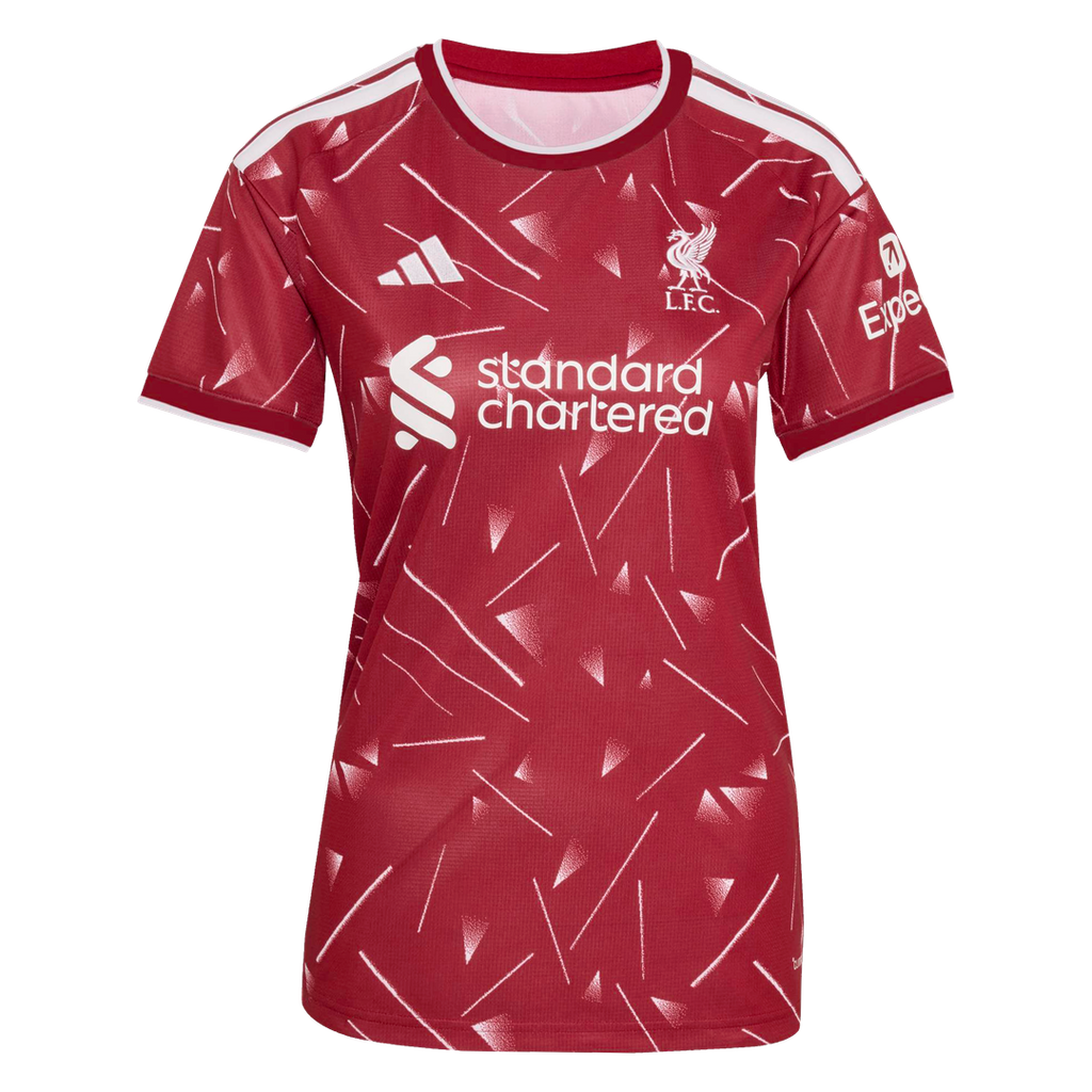 Hugo Ekitike Liverpool adidas Women's 2026/27 Home Replica Jersey - Red
